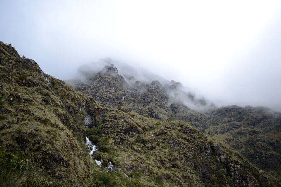 Inca trail to Machu Picchu, Cusco, Peru