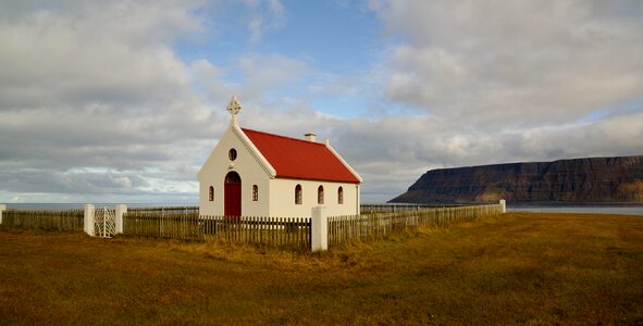 Little Church, Westfjords, Iceland photo