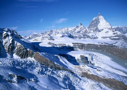 Fantastic winter landscape photo
