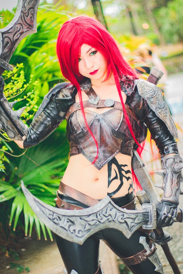 Japan anime costume girl portrait