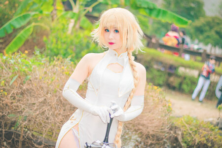 Japan anime costume girl portrait