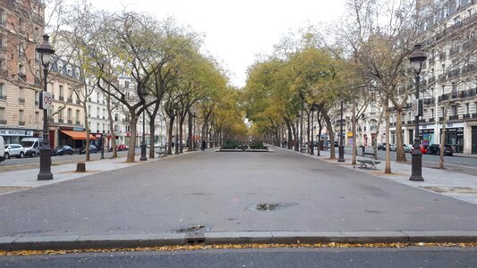 street in Paris, France
