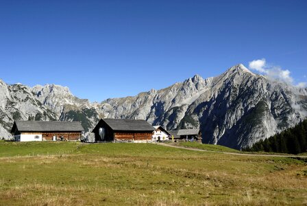 Walder Alm in Gnadenwald, Austria photo