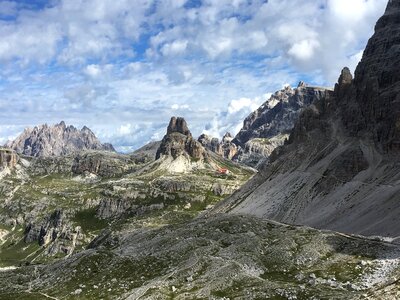 Baita in sudtirol,dolomiti,Italia photo