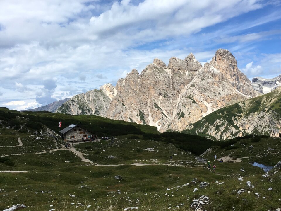 Baita in sudtirol,dolomiti,Italia