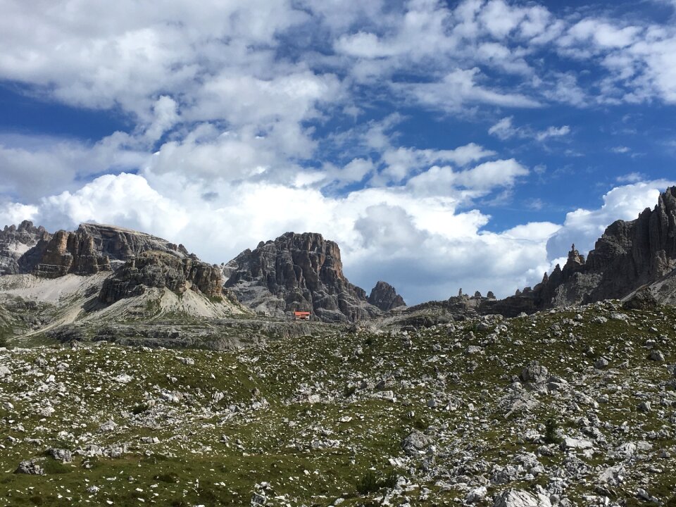 Baita in sudtirol,dolomiti,Italia photo