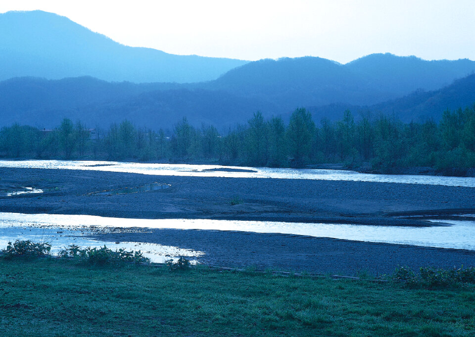 Mountain stream photo