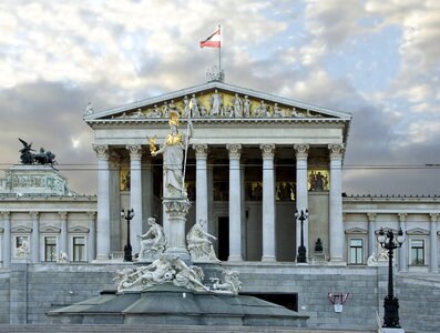 Vienna - Austrian Parliament Building photo
