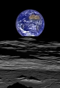 arthrise over Compton crater