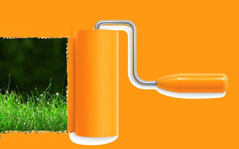 Painting Wall Concept,Save The Planet