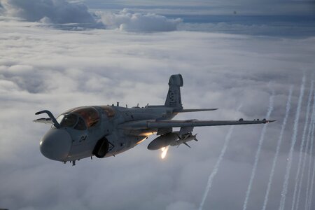 Naval aviators with Marine Tactical Electronic Warfare Training