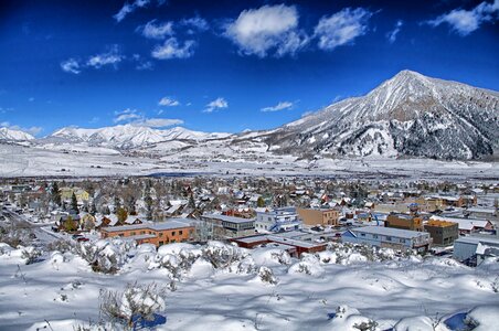 Crested Butte Town Colorado photo