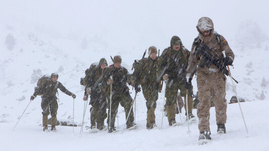 U.S. Marines mountain warfare training photo