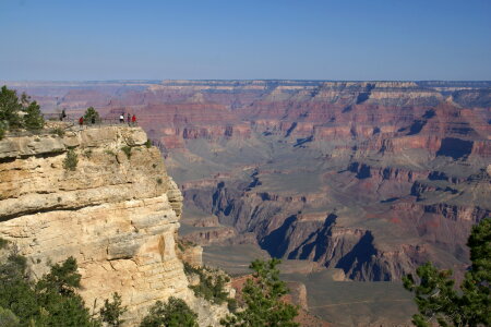 View from Mather Point, Grand Canyon, Arizona photo