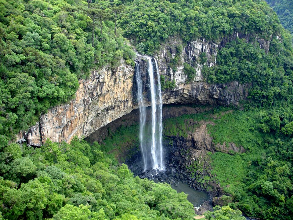 Caracol Falls in Caracol Park, Rio Grande do Sul