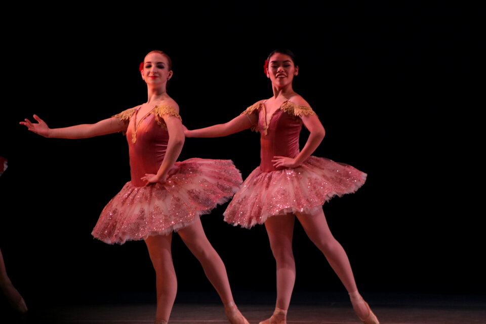 unrecognizable ballet dancers