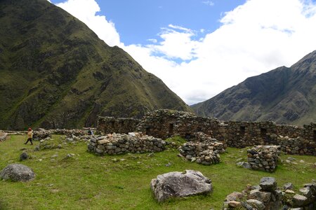 Pattallacta, Inca ruins of agricultural center, The Inca Trail
