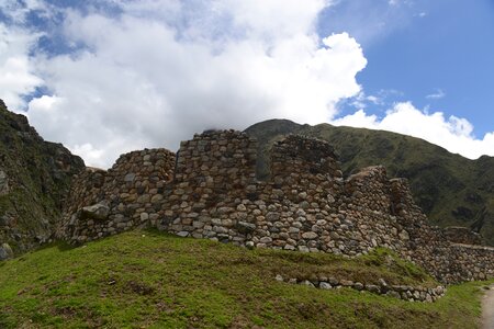 Pattallacta, Inca ruins of agricultural center, The Inca Trail