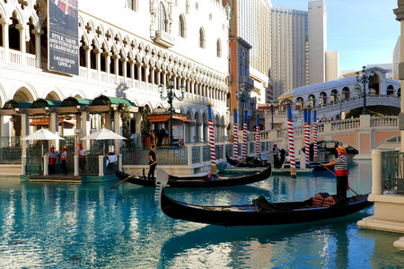The Venetian Macao San Luca Canal in Las Vegas photo