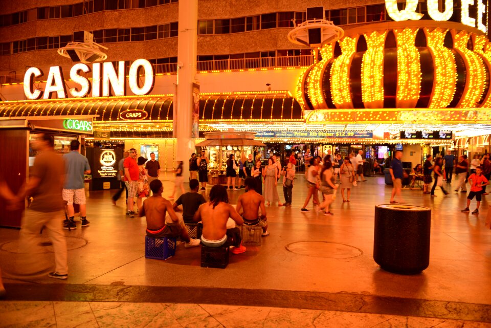 View of the strip in Las Vegas