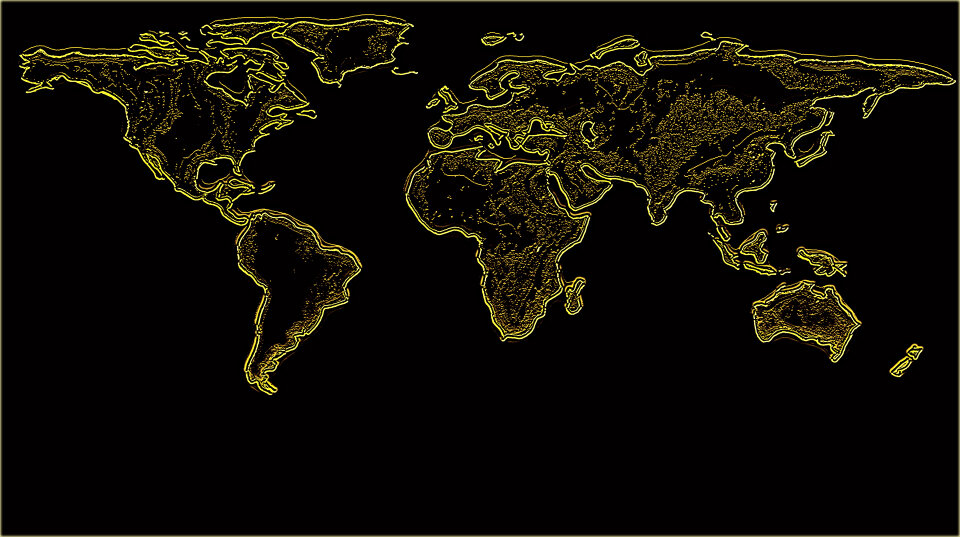 World Map Illustration
