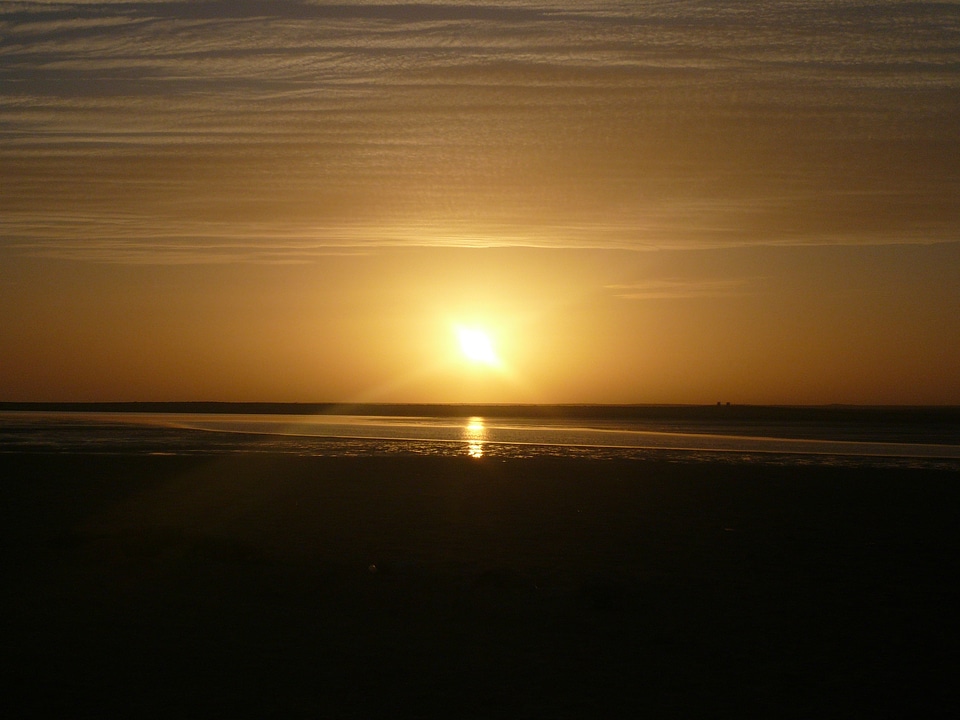 Dakhla morocco sunset