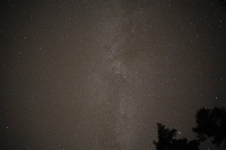 Night sky with lot of shiny stars, natural astro background