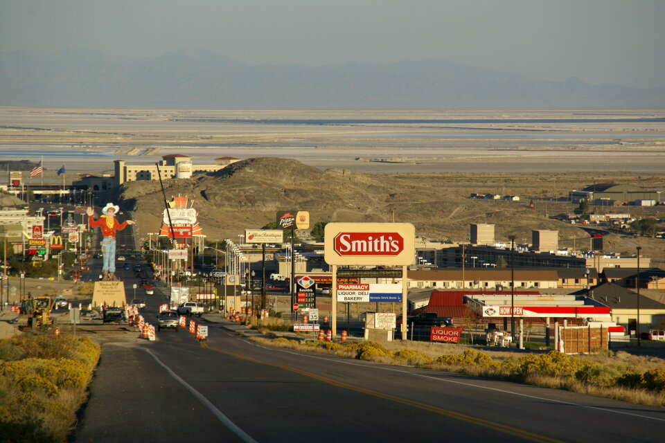Wendover Boulevard in West Wendover, Nevada photo