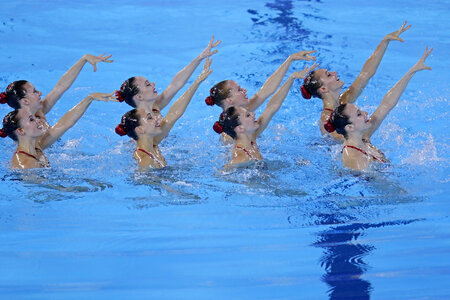 Artistic Swimming Aquatic photo