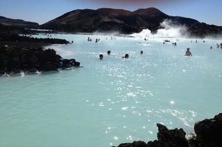 Hot Springs Blue Lagoon Iceland