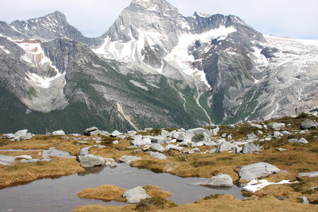 Rocky mountains at Whistler, Canada. photo