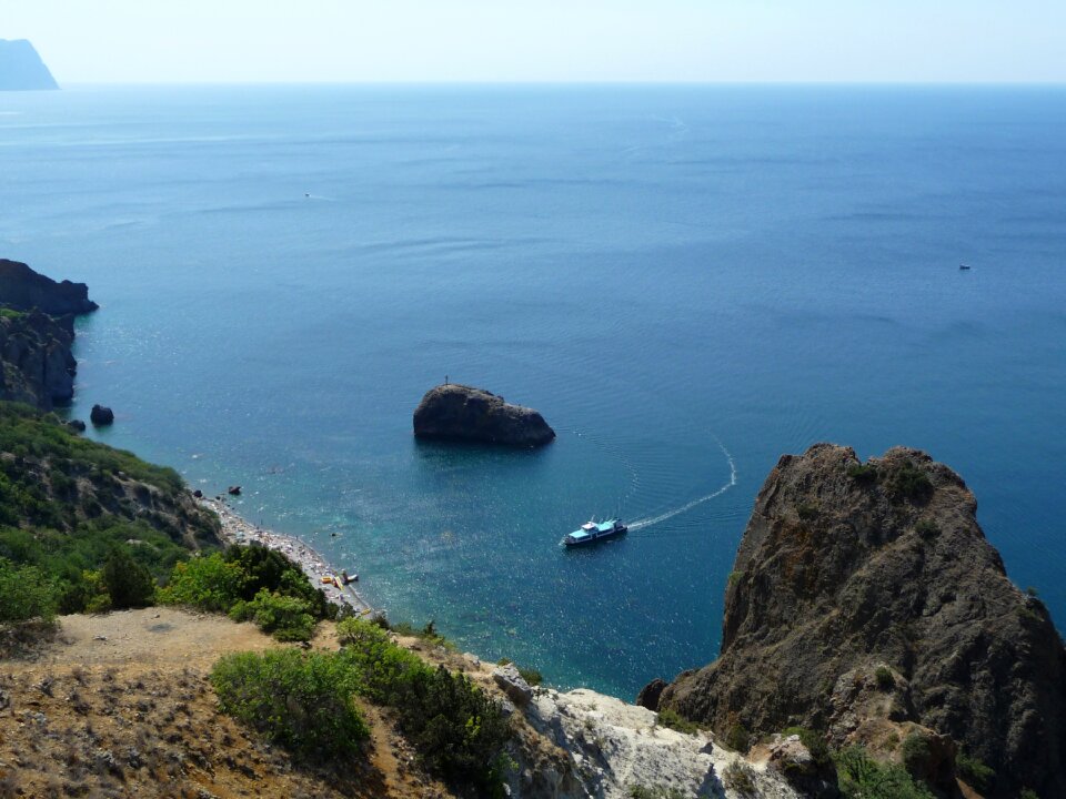 Black sea coast. Fiolent. Crimea. Ukraine