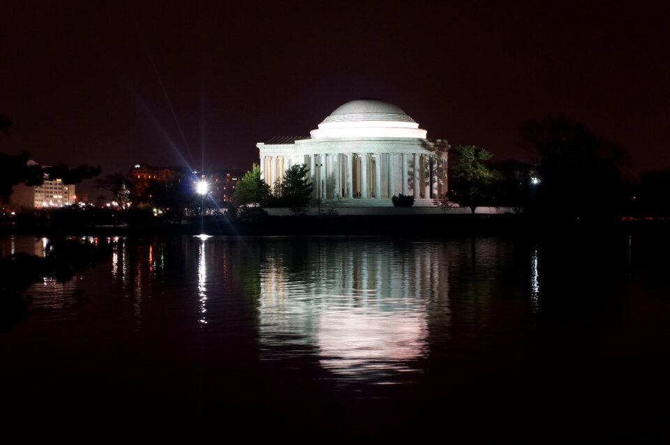 Thomas Jefferson Memorial DC Night Tour