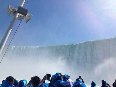 A ferry of the Maid of the Mist boat tour photo