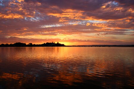 Beautiful Sunset Lake Macquarie photo