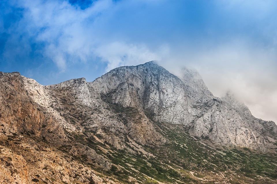 Mountains crete greece