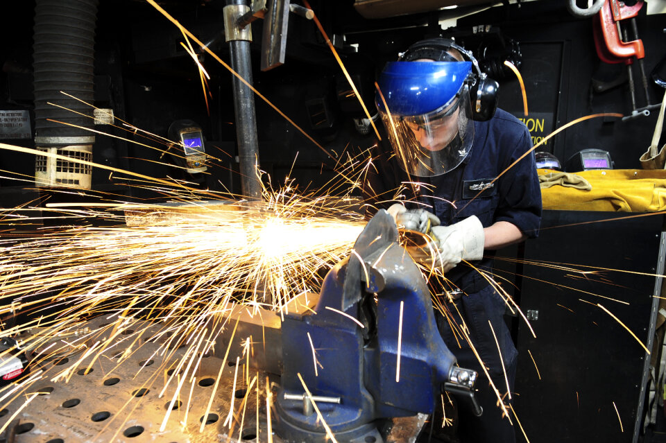 Welding work photo