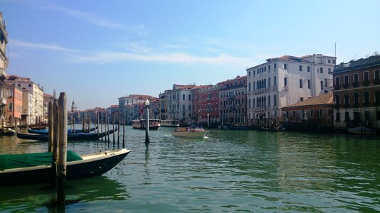 Grand Canal, Venice, Boats