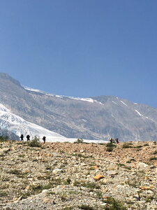Hiking in summer, Yoho national Park, Canada