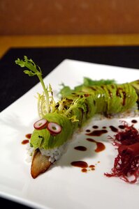 Japanese Food Catapila Roll photo