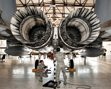 F-15 Eagle Turbo Jet Engine