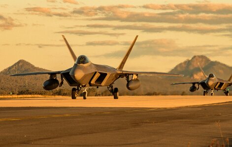 Lockheed Martin F-22 Raptors
