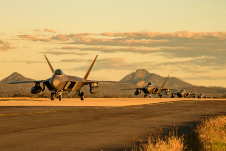 Lockheed Martin F-22 Raptors photo
