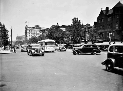 Traffic scenes in Washington, D.C