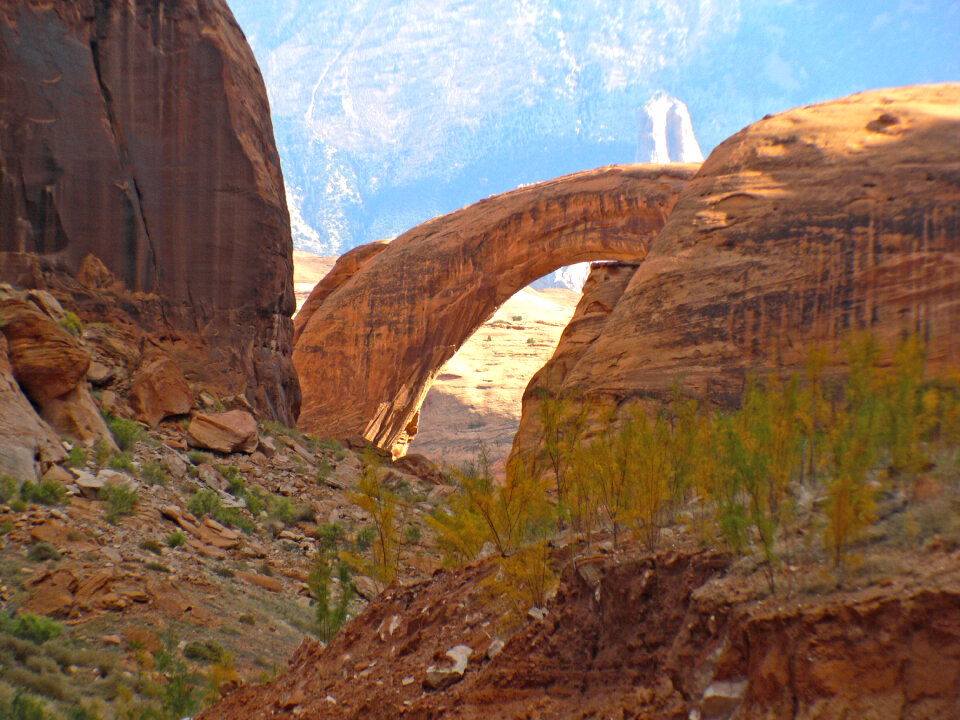 Rainbow Arch at the Lake Powell, Utah