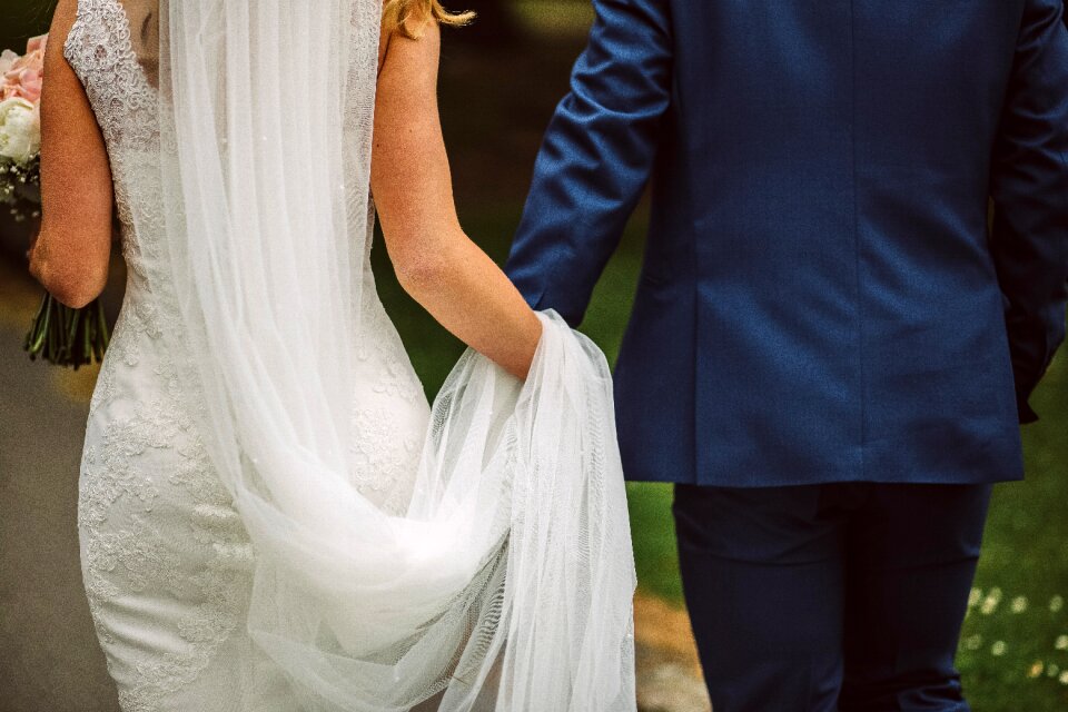 Beautiful wedding couple