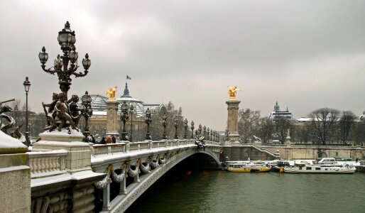 Alexandre Iii Bridge Paris France photo