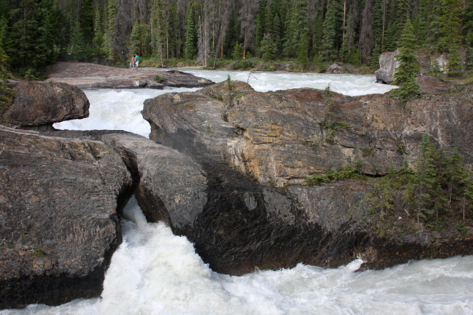 Natural Bridge, Yoho National Park, British Columbia, Canada photo