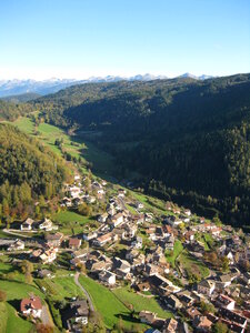 the Village of Selva in Val Gardena,South Tyrol,Italy photo