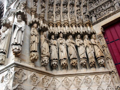 Roman Catholic cathedral in Amiens, Somme region, Picardy, France photo